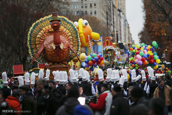 عکس: رژه روز شکرگزاری در آمریکا