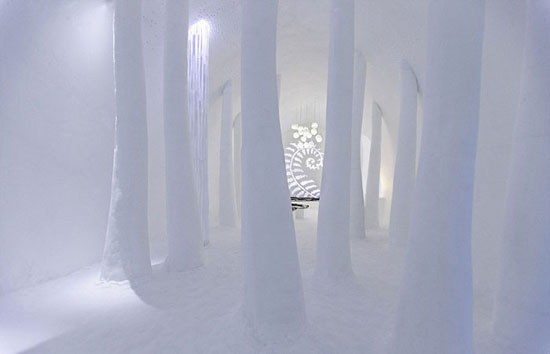 ساخت هتلی با 5000 تن یخ +عکس