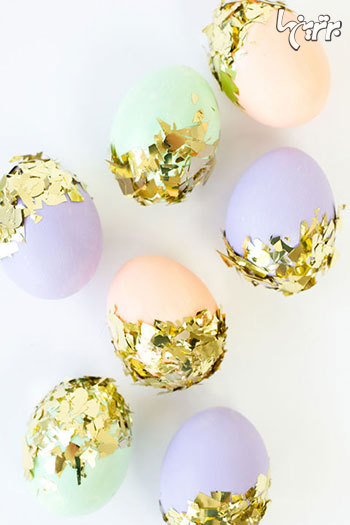 ایده های خلاقانه برای تزیین تخم مرغ های عید