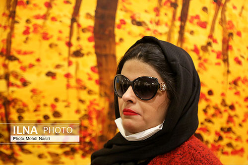 تصاویری از نمایشگاه نقاشی مریم حیدرزاده