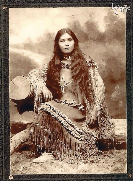 عکس‌های کمیاب از دختران بومی آمریکا