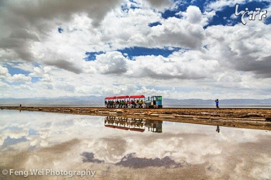 دریاچه نمک چاکا؛ آینه آسمان