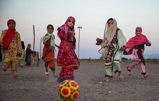 دختران فوتبالیست ایرانی و محروم ... +عکس