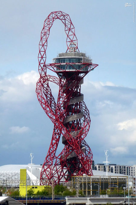 بلندترین سرسره جهان در لندن +عکس