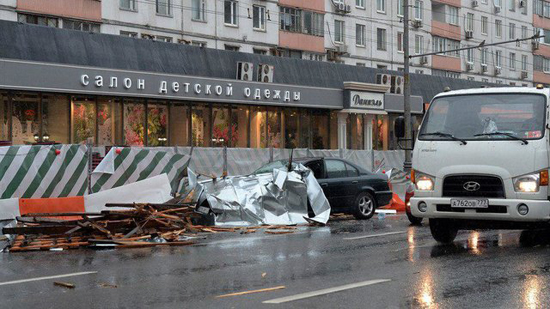 طوفان مرگبار در مسکو جان 13 نفر را گرفت