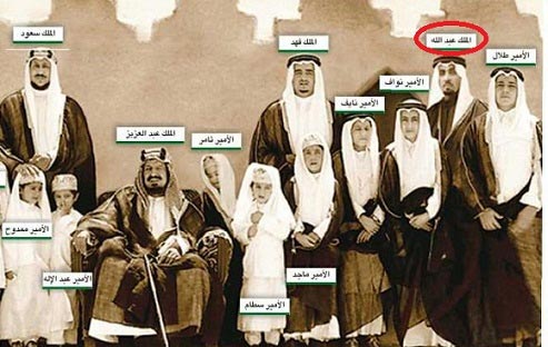تصاویر کمیاب از شاه عربستان