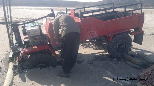هشدار مرگ:باتلاق‌های دریاچه ارومیه +عکس