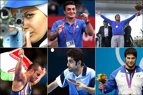 10 چهره موفق ایران در المپیک سی ‎ام