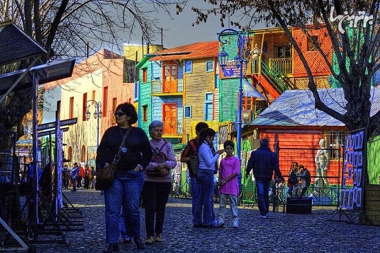 محله رنگین کمانی بوئنوس آیرس