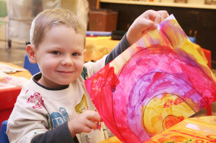 تقویت هوش کودک با نقاشی