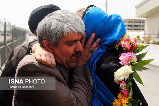 ورود نرگس کلباسی به ایران