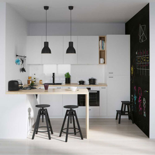 آشپزخانه هایی با رنگ های ساده