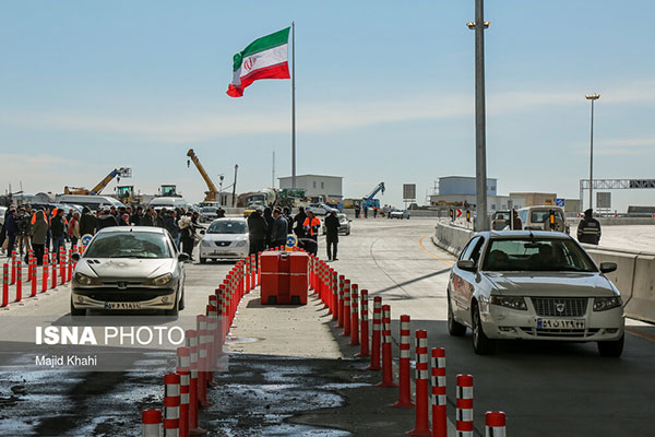 آغاز تردد آزمایشیِ آزادراه تهران - شمال