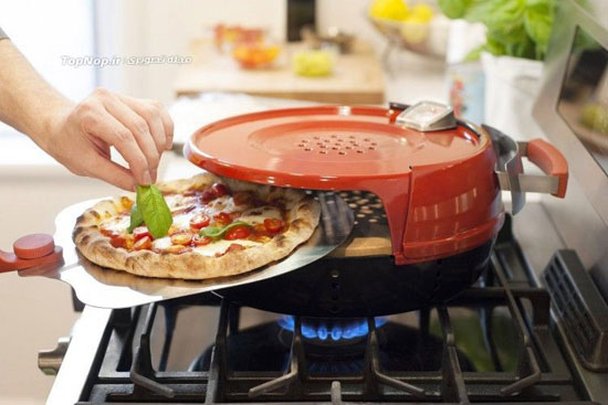 قابلمه ای مخصوص پخت پیتزا +عکس