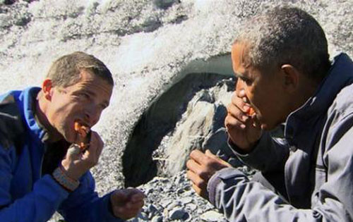 پس مانده های غذای خرس ها؛ ناهار اوباما!