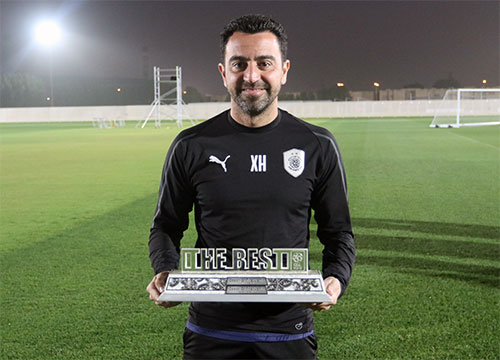 ژاوی بهترین مربی ماه لیگ قطر شد