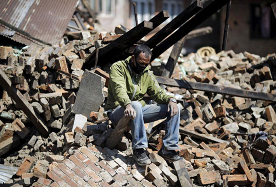عکس: نپال، سه روز پس از فاجعه