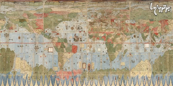 بزرگترین نقشه قدیمی جهان