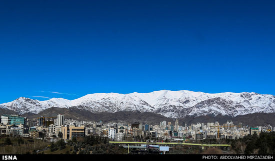 عکس: تهران هم کوه دارد...!