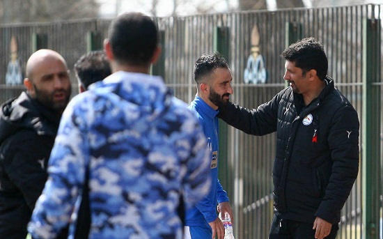 جلسه سرپایی شجاعیان با حسینی در تهرانسر