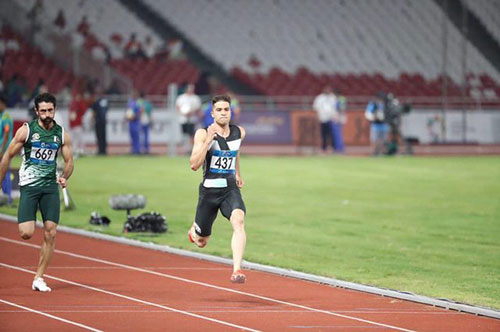 سریع‌ترین مرد ایران سهمیه المپیک توکیو گرفت