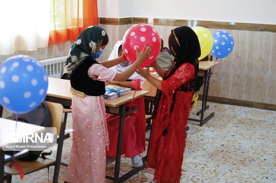 آغاز سال تحصیلی در مدرسه روستایی کردستان