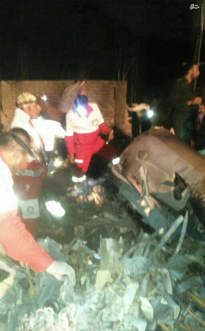 بالگرد سقوط کرده اورژانس در فارس +عکس