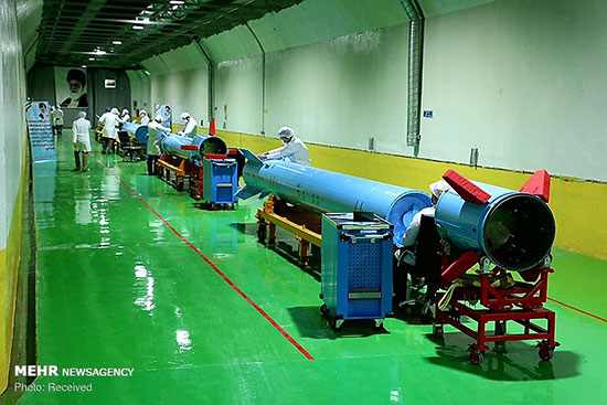 اولین تصاویر از کارخانه تولید موشک بالستیک سپاه