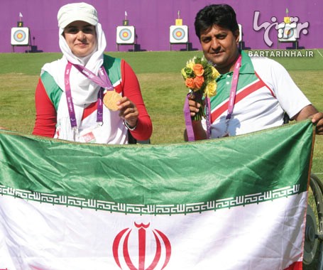عاشقانه دو ورزشکار ایرانی در لندن