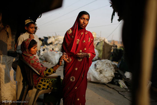 زباله فروشی در هند +عکس