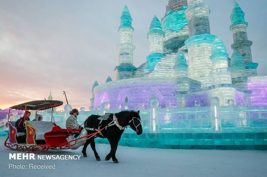 جشنواره‌ی برف و یخ «هاربین» در چین
