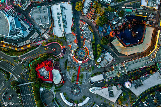 تصاویر هوایی از لس آنجلس و نیویورک‎