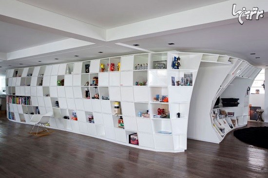 ایده های خلاق کتابخانه برای خانه های مدرن