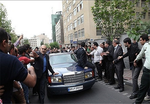 عکس: بنز جدید هاشمی رفسنجانی