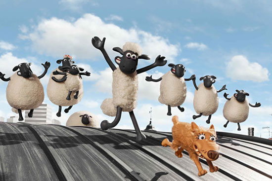 «شان گوسفنده» و رفقایش به شهر می‌روند