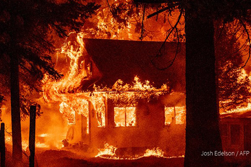 تلاش هزاران نفر برای مهار آتش‌سوزی کالیفرنیا