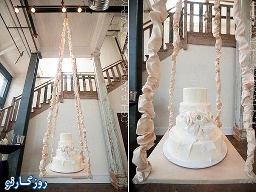 کیک عروسی برعکس! +عکس
