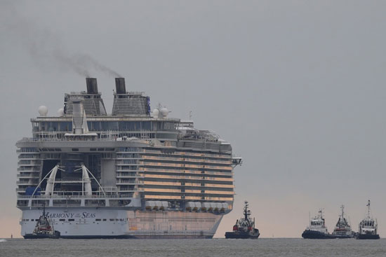 عکس: بزرگترین کشتی مسافری دنیا