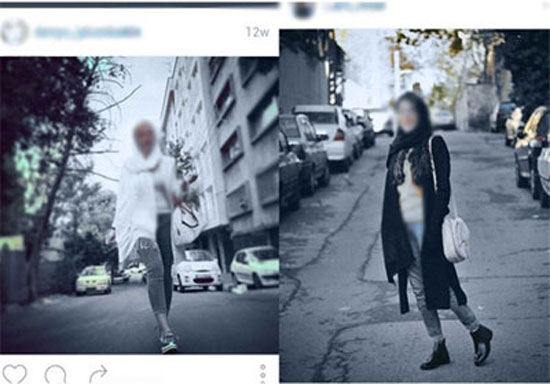 عکس: مانور مدل‌های اینستاگرام در تهران