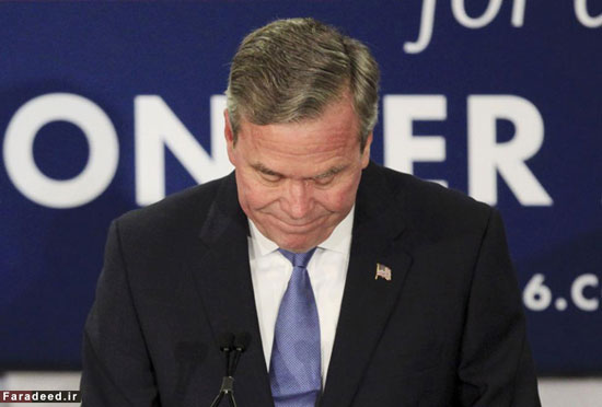 پایان انتخابات برای جب بوش +عکس