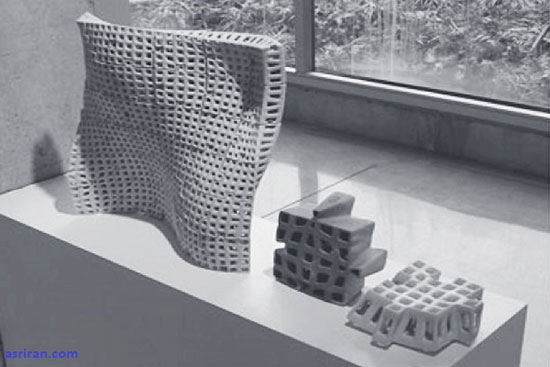 ساختمان سازی با آجرهای چاپ 3 بعدی