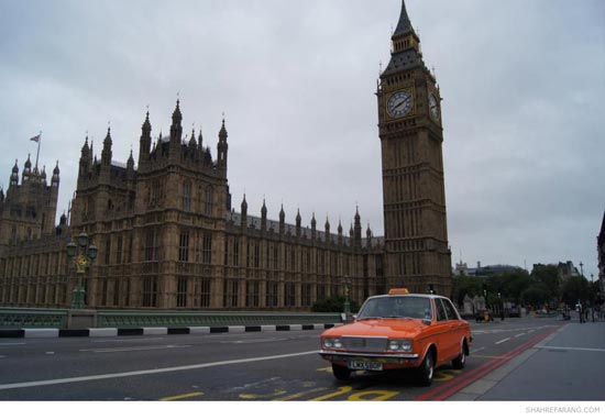 پیکان تاکسی تهران - لندن! +عکس