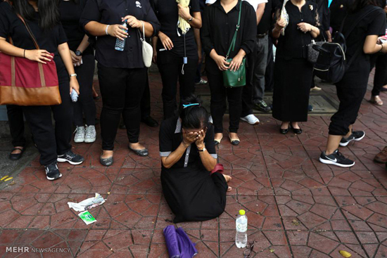 سوگواری تایلندی ها همچنان ادامه دارد