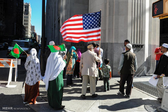 مراسم روز مسلمان در نیویورک