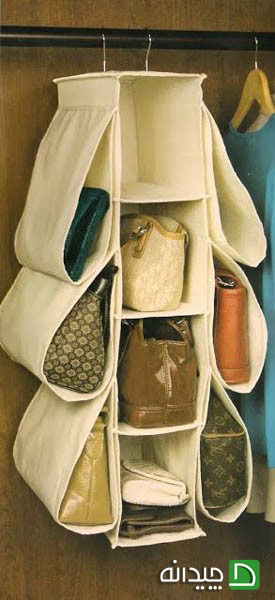 ایده هایی برای جا کردن کیف و کفش در خانه