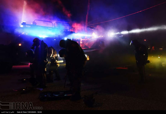 عکس: خشم و آتش در فرگوسن فرا گرفت