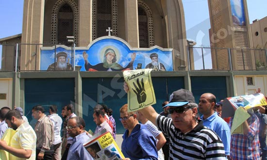 عکس: نماد جدید حامیان مرسی در مصر