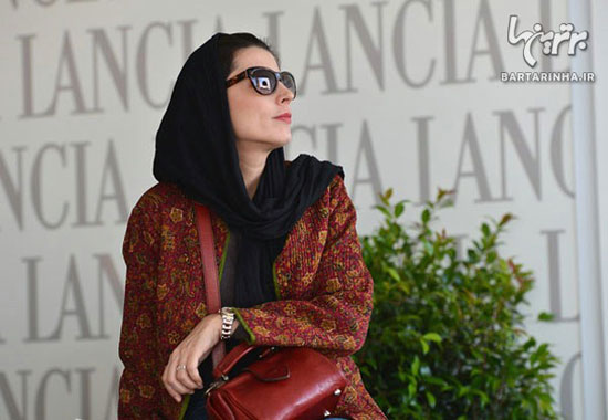 تصاویری از لیلا حاتمی در جشنواره فیلم رم