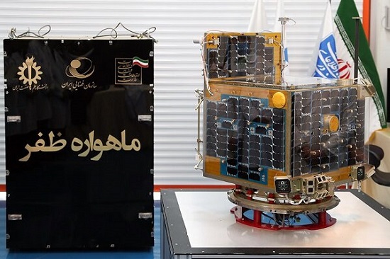 ماهواره «ظفر» به پایگاه فضایی منتقل شد