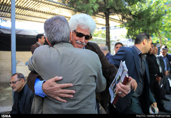 عکس: مراسم تشییع پیکر سلطان تیتر ایران